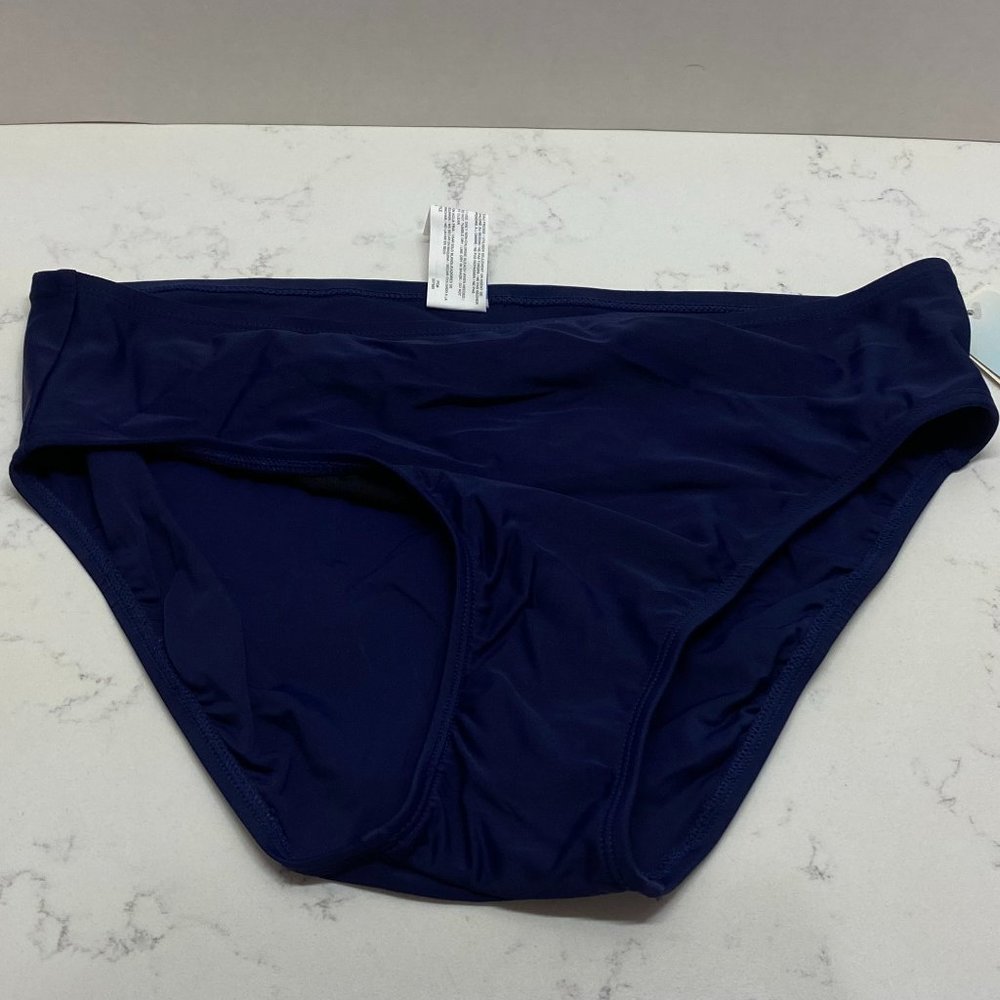 NWT Christina Blue Navy Bikini Bottom swimsuit